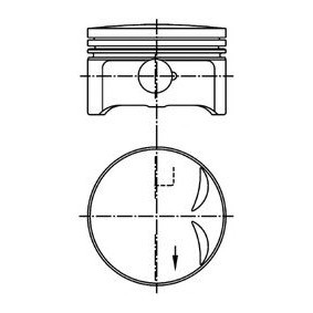 Comprar Pistón de KOLBENSCHMIDT 94952610 a bajo precio de 239,06 €