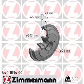 Osta Jarrurumpu ZIMMERMANN:llä 440.1834.00 edullisesti hintaan 110,39 €