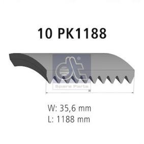 Achetez des Courroie Poly-V DT Spare Parts 2.15426 à prix pour 43,08 €