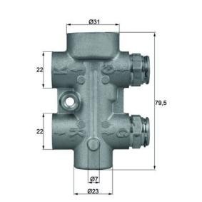 Ölthermostat des Herstellers MAHLE ORIGINAL - Originalware Artikelnummer: TO 8 80