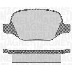 Köp Bromsbelägg av MAGNETI MARELLI 363916060109 till det låga priset 277,36 kr