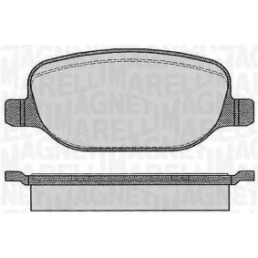 Köp Bromsbelägg av MAGNETI MARELLI 363916060114 till det låga priset 519,80 kr