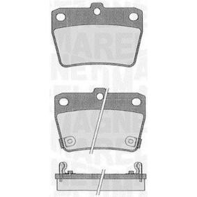 Acquista Kit pastiglie freni da MAGNETI MARELLI 363916060578 a buon mercato per soli 20,56 €