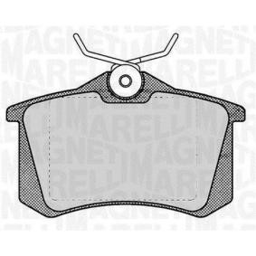 Köp Bromsbelägg av MAGNETI MARELLI 363916060131 till det låga priset 289,78 kr