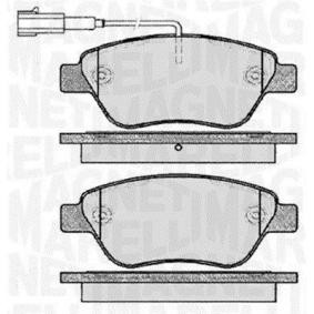 Köp Bromsbelägg av MAGNETI MARELLI 363916060560 till det låga priset 299,19 kr