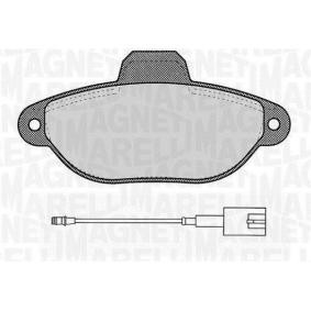 Achetez des Plaquettes de frein MAGNETI MARELLI 363916060454 à prix pour 56,29 €
