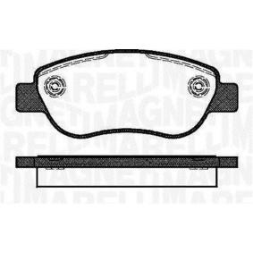 Achetez des Plaquettes de frein MAGNETI MARELLI 363916060693 à prix pour 60,54 €