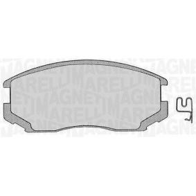 Bremsbeläge von MAGNETI MARELLI