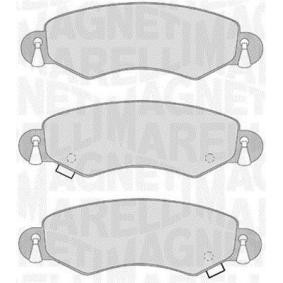 Comprar Juego de pastillas de freno de MAGNETI MARELLI 363916060548 a bajo precio de 76,76 €