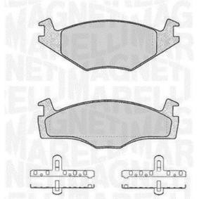 Köp Bromsbelägg av MAGNETI MARELLI 363916060393 till det låga priset 457,46 kr