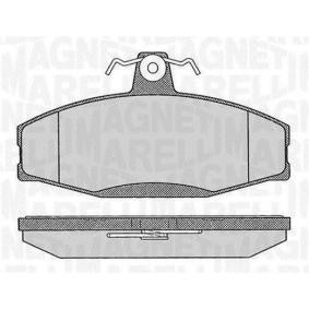 Köp Bromsbelägg av MAGNETI MARELLI 363916060397 till det låga priset 470,39 kr