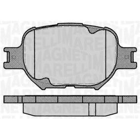 Köp Bromsbelägg av MAGNETI MARELLI 363916060493 till det låga priset 350,08 kr