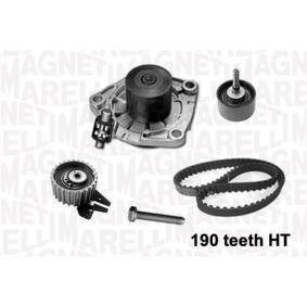 Achetez des Kit de distribution + pompe à eau MAGNETI MARELLI 341401040001 à prix pour 188,43 €