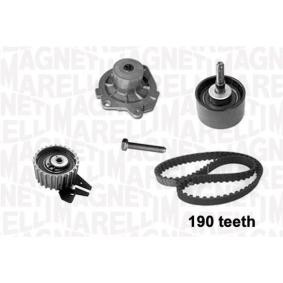 Achetez des Kit de distribution + pompe à eau MAGNETI MARELLI 341401050001 à prix pour 172,55 €