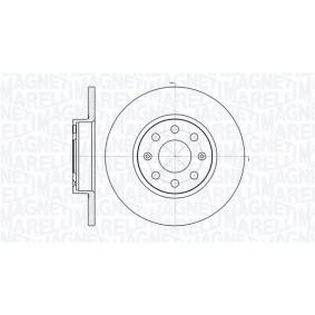 Achetez des Disque de frein MAGNETI MARELLI 361302040165 à prix pour 62,56 €