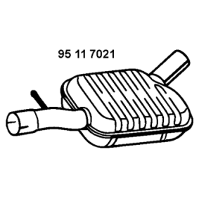 Vorschalldämpfer 95 11 7021