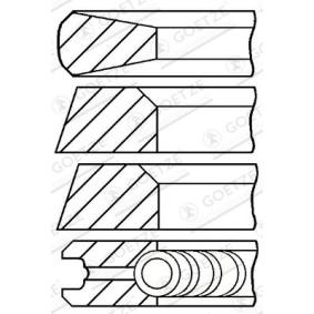 Comprar Juego de aros de pistón de GOETZE ENGINE 08-132200-10 a bajo precio de 36,99 €