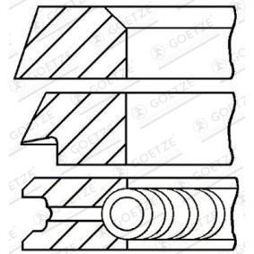 Acquista Kit fasce elastiche da GOETZE ENGINE 08-320000-10 a buon mercato per soli 27,39 €