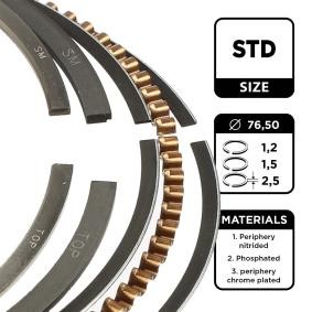 Comprar Juego de aros de pistón de ET ENGINETEAM R1005400 a bajo precio de 21,93 €