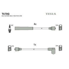 Compre Jogo de cabos de ignição da TESLA T470G a um preço baixo por 20,89 €