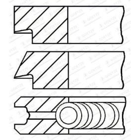 Comprar Juego de aros de pistón de GOETZE ENGINE 08-145306-00 a bajo precio de 48,16 €