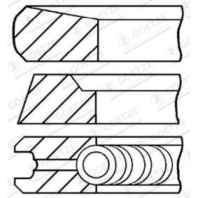 Comprar Juego de aros de pistón de GOETZE ENGINE 08-436100-00 a bajo precio de 22,47 €