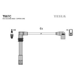Acquista Kit cavi candele da TESLA T887C a buon mercato per soli 124,59 €