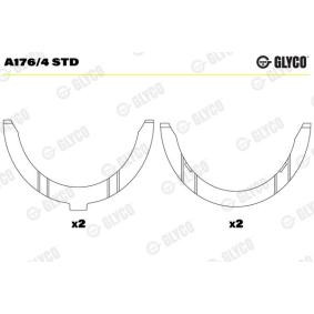 Köp Distansskiva, vevaxel av GLYCO A176/4 STD till det låga priset 230,41 kr
