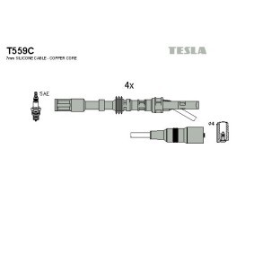 Compre Jogo de cabos de ignição da TESLA T559C a um preço baixo por 73,91 €