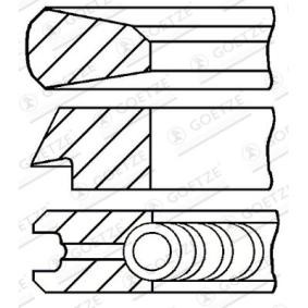 Comprar Juego de aros de pistón de GOETZE ENGINE 08-119807-00 a bajo precio de 40,28 €