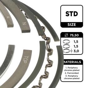 Comprar Juego de aros de pistón de ET ENGINETEAM R1004800 a bajo precio de 25,18 €