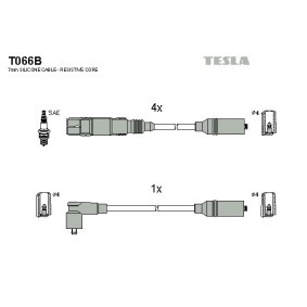Compre Jogo de cabos de ignição da TESLA T066B a um preço baixo por 32,32 €