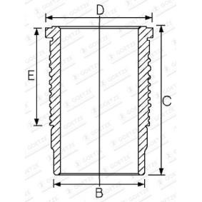 Comprar Camisa del cilindro de GOETZE ENGINE 14-670050-00 a bajo precio de 73,35 €