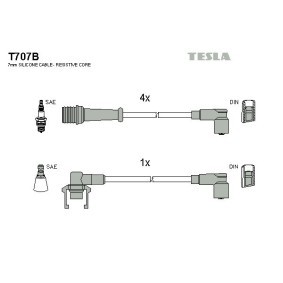 Compre Jogo de cabos de ignição da TESLA T707B a um preço baixo por 17,92 €