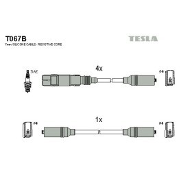 Compre Jogo de cabos de ignição da TESLA T067B a um preço baixo por 32,34 €