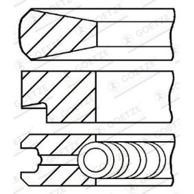 Comprar Juego de aros de pistón de GOETZE ENGINE 08-103900-00 a bajo precio de 26,64 €