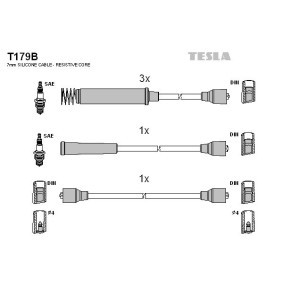 Compre Jogo de cabos de ignição da TESLA T179B a um preço baixo por 23,44 €