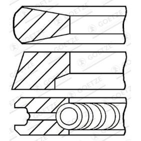 Comprar Juego de aros de pistón de GOETZE ENGINE 08-854708-00 a bajo precio de 20,84 €