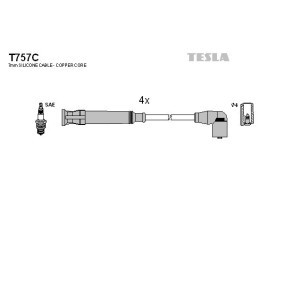 Compre Jogo de cabos de ignição da TESLA T757C a um preço baixo por 41,89 €