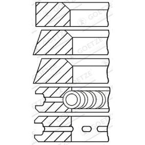 Comprar Juego de aros de pistón de GOETZE ENGINE 08-292800-00 a bajo precio de 21,51 €