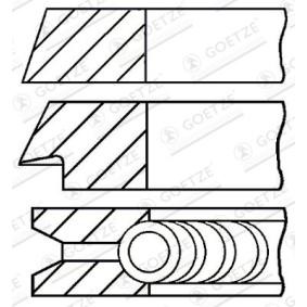 Acquista Kit fasce elastiche da GOETZE ENGINE 08-326100-00 a buon mercato per soli 32,70 €