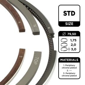 Comprar Juego de aros de pistón de ET ENGINETEAM R1005000 a bajo precio de 25,35 €