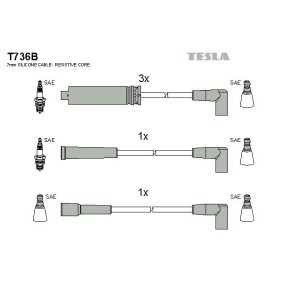 Compre Jogo de cabos de ignição da TESLA T736B a um preço baixo por 22,24 €
