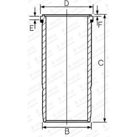 Köp Cylinderfoder av GOETZE ENGINE 15-459350-00 till det låga priset 1324,43 kr