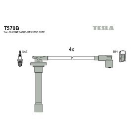 Compre Jogo de cabos de ignição da TESLA T570B a um preço baixo por 32,08 €