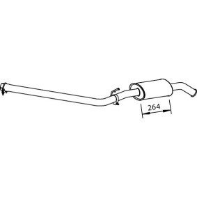 Endschalldämpfer 36307 von DINEX günstig für 108,87 € online kaufen