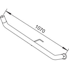 Abgasrohr 64670