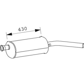 Endschalldämpfer 66367 von DINEX günstig für 162,62 € online kaufen