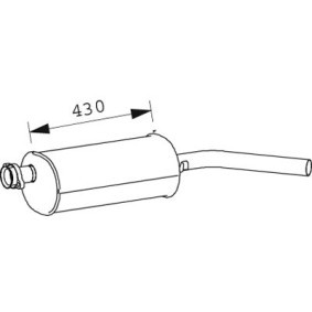 Endschalldämpfer 66372 von DINEX günstig für 97,51 € online kaufen