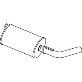 Endschalldämpfer 66315 von DINEX günstig für 96,65 € online kaufen